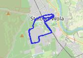 Trasa z dnia 2018-01-17 19:35 - mapa trasy gps - marsz