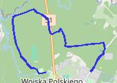 Trasa z dnia 2018-01-21 09:31 - mapa trasy gps - narty biegowe
