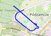 Trasa z dnia 2018-01-21 17:16 - mapa trasy gps - spacer