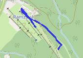 Trasa z dnia 2018-01-23 13:38 - mapa trasy gps - narty