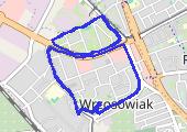 Trasa z dnia 2018-01-23 20:26 - mapa trasy gps - marsz