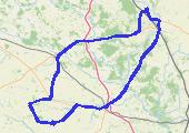 Trasa z dnia 2012-05-05 19:01 - mapa trasy gps - motocykl