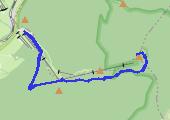 Trasa z dnia 2018-01-25 14:33 - mapa trasy gps - narty