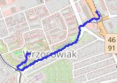 Trasa z dnia 2018-01-25 16:48 - mapa trasy gps - marsz