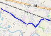 Trasa z dnia 2018-01-25 19:12 - mapa trasy gps - bieganie