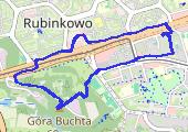 Punkt widokowy - mapa trasy gps - spacer