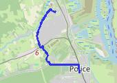 Trasa z dnia 2018-01-29 15:22 - mapa trasy gps - rower górski