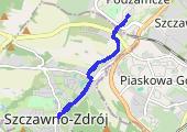 Trasa z dnia 2018-01-30 17:04 - mapa trasy gps - spacer