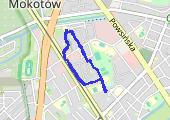 Trasa 644 - mapa trasy gps - spacer