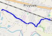 Trasa z dnia 2018-01-31 19:23 - mapa trasy gps - bieganie