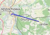 Trasa z dnia 2018-01-31 16:41 - mapa trasy gps - marsz