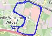 Trasa z dnia 2018-02-02 21:03 - mapa trasy gps - bieganie
