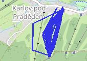 Trasa z dnia 2018-01-21 16:17 - mapa trasy gps - snowboard