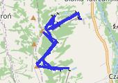 Trasa z dnia 2018-01-20 09:15 - mapa trasy gps - snowboard