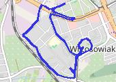 Trasa z dnia 2018-02-03 20:45 - mapa trasy gps - marsz