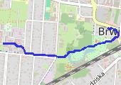 Trasa z dnia 2018-02-04 08:58 - mapa trasy gps - spacer