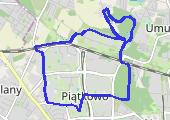 Trasa z dnia 2018-02-05 10:31 - mapa trasy gps - bieganie