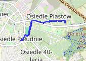 Trasa z dnia 2018-02-06 15:30 - mapa trasy gps - marsz