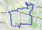Trasa z dnia 2018-02-07 11:32 - mapa trasy gps - bieganie