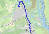 Trasa z dnia 2018-02-07 15:30 - mapa trasy gps - rower górski