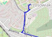 Trasa z dnia 2018-02-08 16:44 - mapa trasy gps - marsz