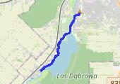 11km OWB1 - mapa trasy gps - bieganie