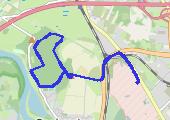 Trasa z dnia 2018-02-09 12:53 - mapa trasy gps - bieganie