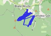 Trasa z dnia 2018-02-07 20:18 - mapa trasy gps - narty