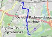 2018-02-10_Marsz_Katowice - mapa trasy gps - marsz