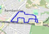 Trasa z dnia 2018-02-13 19:44 - mapa trasy gps - bieganie