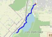 OBW1 4km + BC2 6km + trucht 2km - mapa trasy gps - bieganie