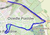 Trasa z dnia 2018-02-15 18:47 - mapa trasy gps - bieganie
