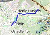 Trasa z dnia 2018-02-17 07:27 - mapa trasy gps - marsz