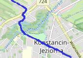 Trasa z dnia 2018-02-17 10:37 - mapa trasy gps - bieganie