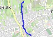Trasa z dnia 2018-02-17 13:35 - mapa trasy gps - spacer