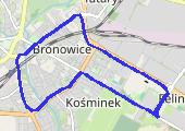 Trzecia Nocna Dycha do Maratonu - mapa trasy gps - bieganie