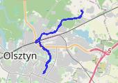 Trasa z dnia 2018-01-23 08:01 - mapa trasy gps - marsz