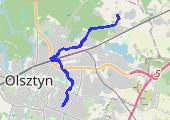 Trasa z dnia 2018-01-22 08:01 - mapa trasy gps - marsz
