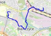 Trasa z dnia 2018-02-17 14:37 - mapa trasy gps - wędrówka