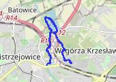 Trasa z dnia 2018-01-22 15:19 - mapa trasy gps - wędrówka