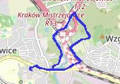 Trasa z dnia 2016-10-07 18:53 - mapa trasy gps - wędrówka