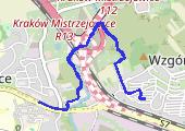 Trasa z dnia 2016-10-23 13:27 - mapa trasy gps - wędrówka