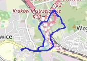 Trasa z dnia 2016-10-26 17:34 - mapa trasy gps - wędrówka
