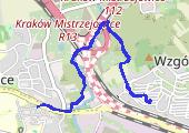 Trasa z dnia 2016-10-30 13:55 - mapa trasy gps - wędrówka
