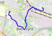 Trasa z dnia 2016-11-27 13:01 - mapa trasy gps - wędrówka