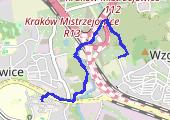 Trasa z dnia 2016-12-23 15:29 - mapa trasy gps - wędrówka