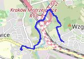 Trasa z dnia 2017-01-03 16:59 - mapa trasy gps - wędrówka