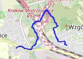 Trasa z dnia 2017-01-14 12:31 - mapa trasy gps - wędrówka