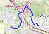 Trasa z dnia 2017-01-21 14:23 - mapa trasy gps - wędrówka