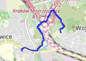 Trasa z dnia 2017-01-27 17:34 - mapa trasy gps - wędrówka